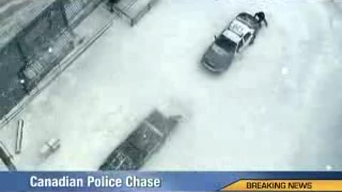 Canadian Police Chase