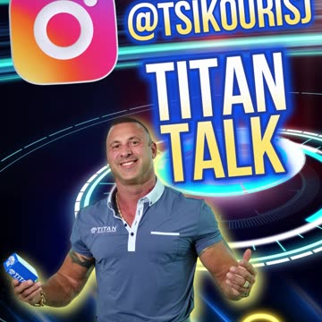 Don’t miss today’s Titan Talk LIVESTREAM show at 2pm on Instagram!