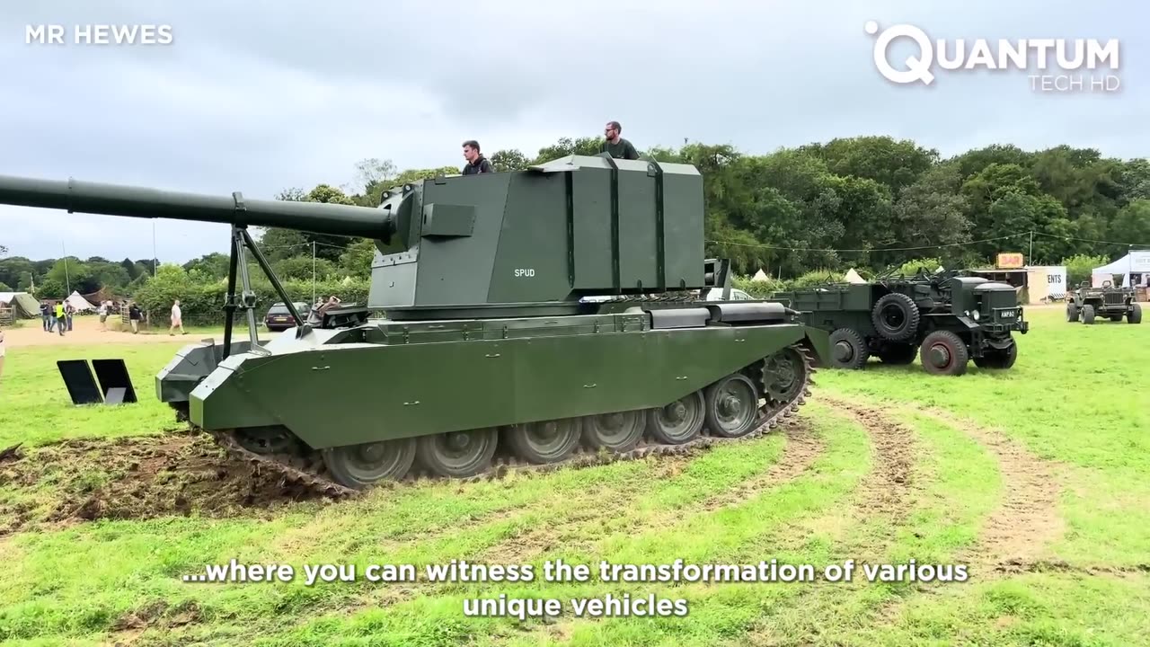 Men Fully Restore the BIGGEST GUN TANK IN THE WORLD | FV4005 Start to Finish ‪@MrHewes‬