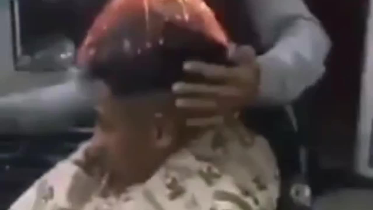 Funny Hair cut.
