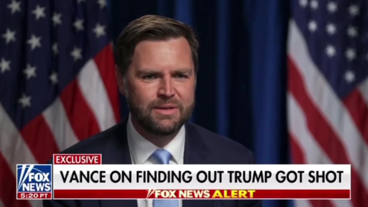 JD Vance on finding out Trump got Gunshot