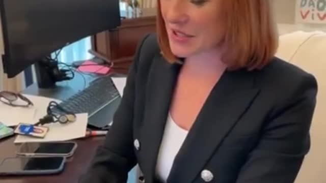 Leaked Video Shows Psaki's Perspective Replacement