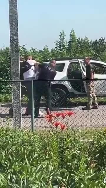 Man escapes attempted abduction by the Zelensky regime's TCC abductors