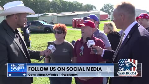 Ben Bergquam and Brian Glenn Live At The RETURN Of President Trump To Butler