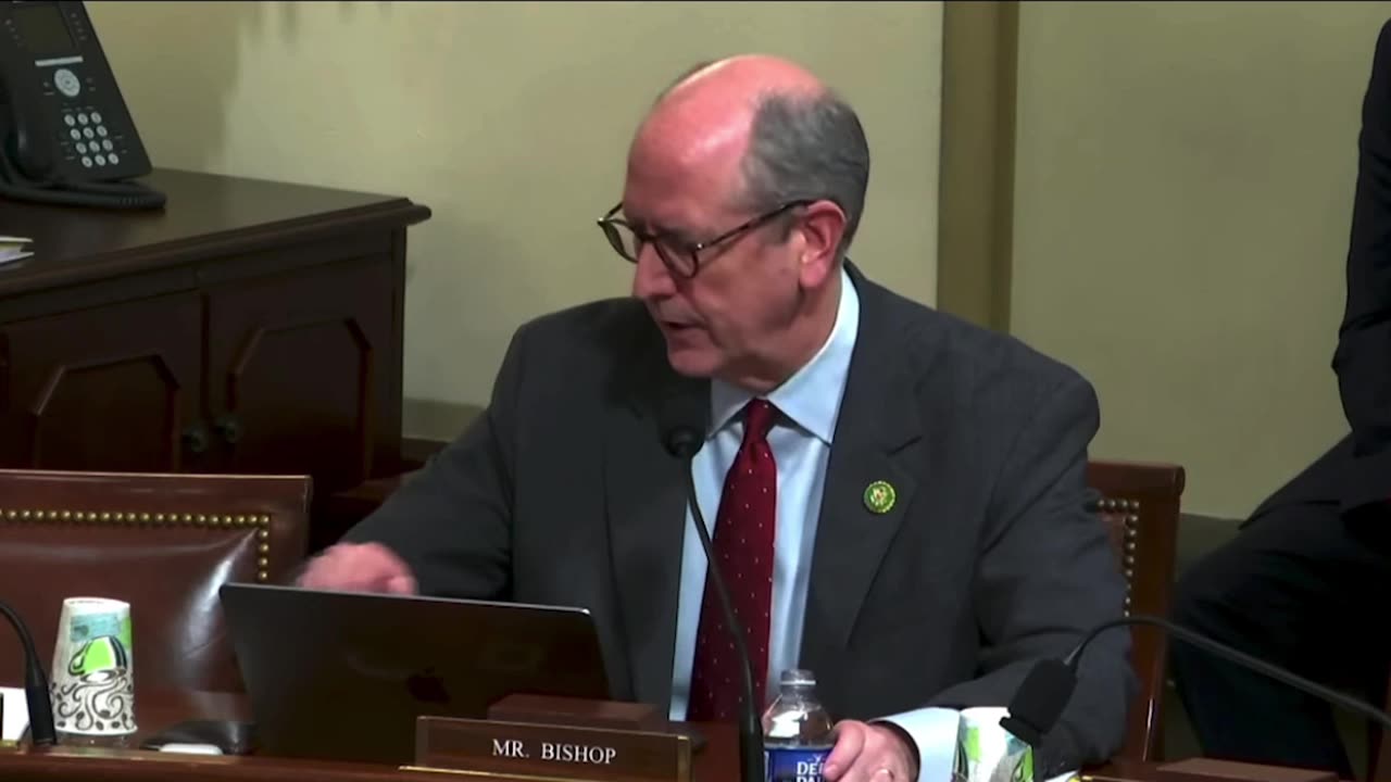 Dan Bishop Questioning in homeland security retail theft hearing