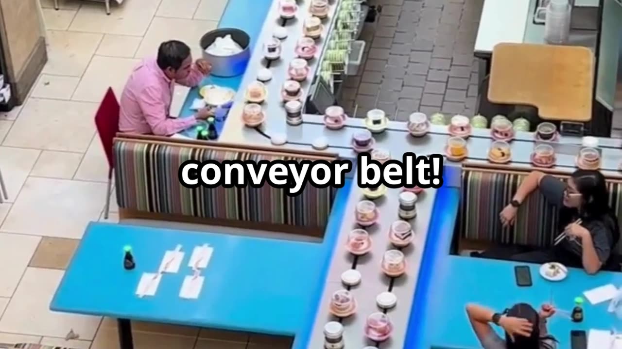 Sushi on a Conveyor Belt Experience