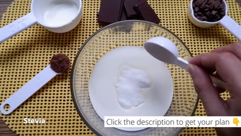 Keto chocolate mousse | keto diet recipe | keto diet plan | keto diet | weight loss
