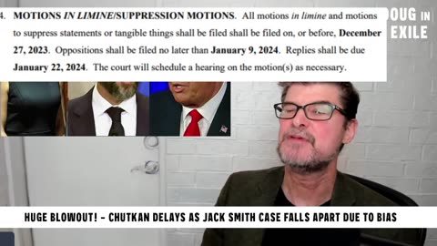 231214 Huge Blowout- - Chutkan Delays As Jack Smith Case Falls Apart Due To Bias.mp4