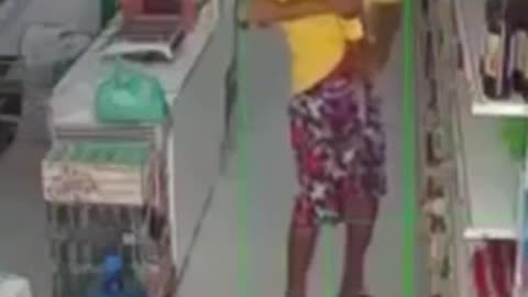 Clumsy thief goes bad