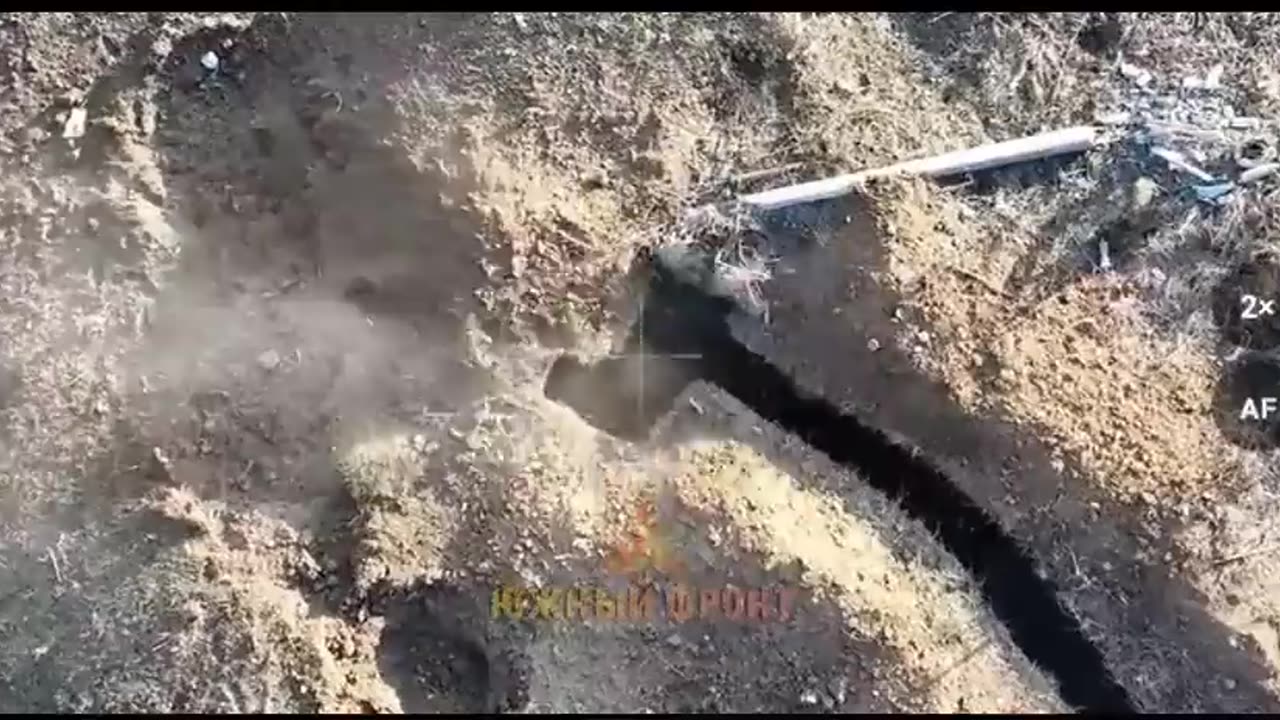 Realities of war - AFU soldiers are trying to hide from the Russian UAV.