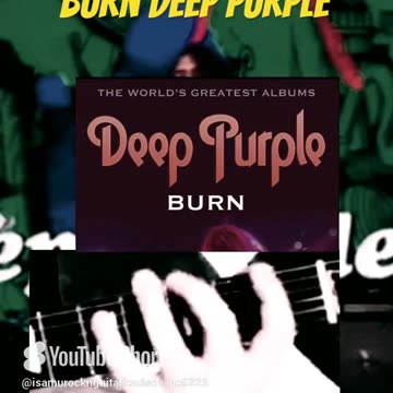 Isamu’s Burn Deep Purple Ritchie Blackmore