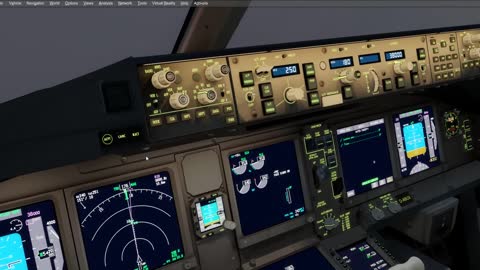 Frankfurt EDDF Take Off Runway 18 P3Dv4 IVAO 777-200