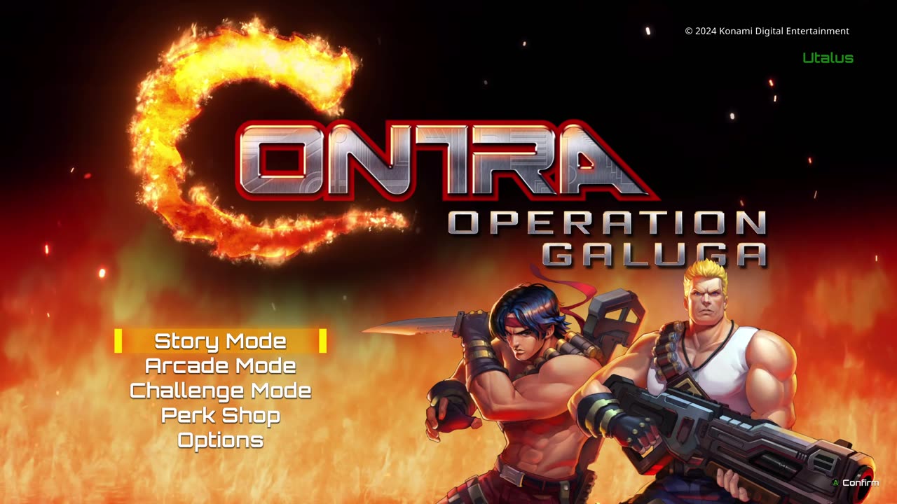 Contra Operation Galuga Gameplay Walkthrough Part 1