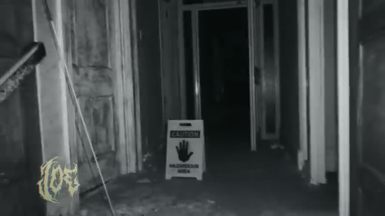 Haunting footage of abandoned mansion