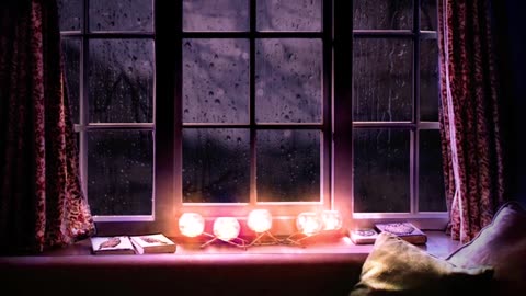 Scary Rain Sounds to fall asleep more easily