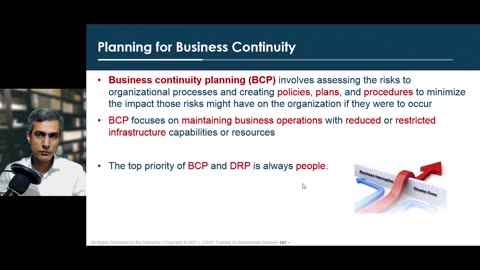 35 - Domain 1-18 Identify, analyze, and prioritize Business Continuity requirement