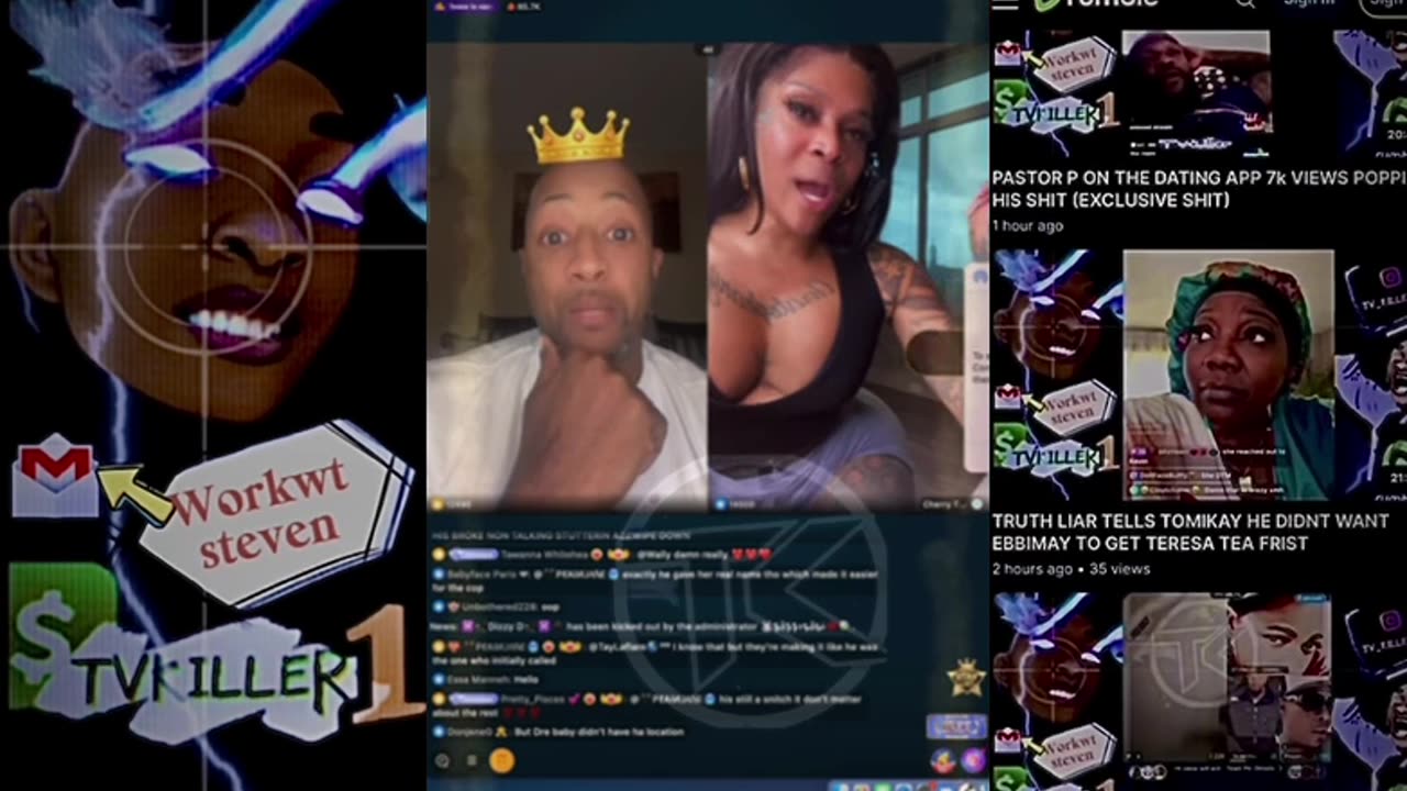 CHERRY THE BOOM & TRINA B DISCUSS TOMIKAY DRE BABY GUCCI 21 BB & MORE