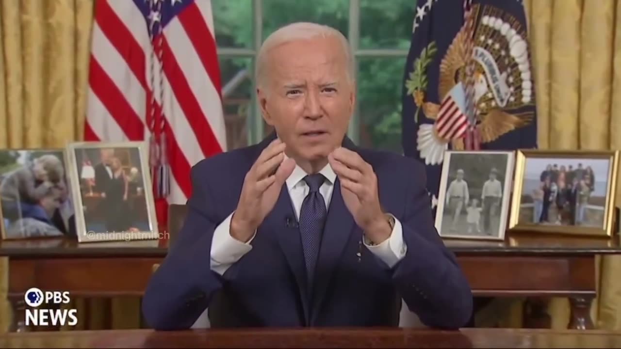 Biden's Not Happy Being Forced Out