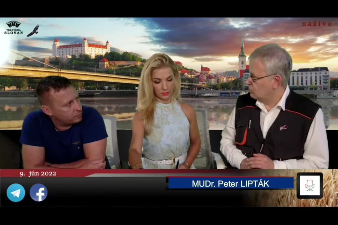 MUDr. Peter Lipták s dôležitými informáciami v TV SLOVAN (VIDEO SK, 84 min)