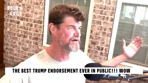 The BEST Trump Endorsement Ever In Public!!! WOW