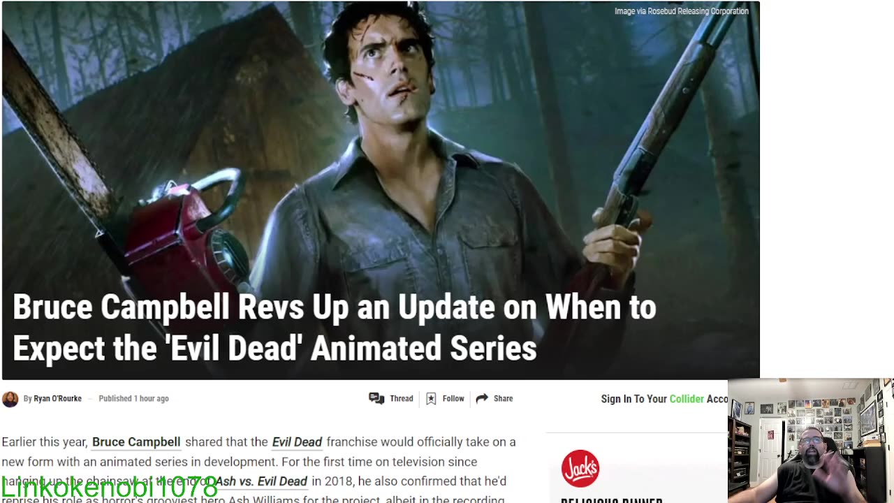 Evil Dead Animated Series Update