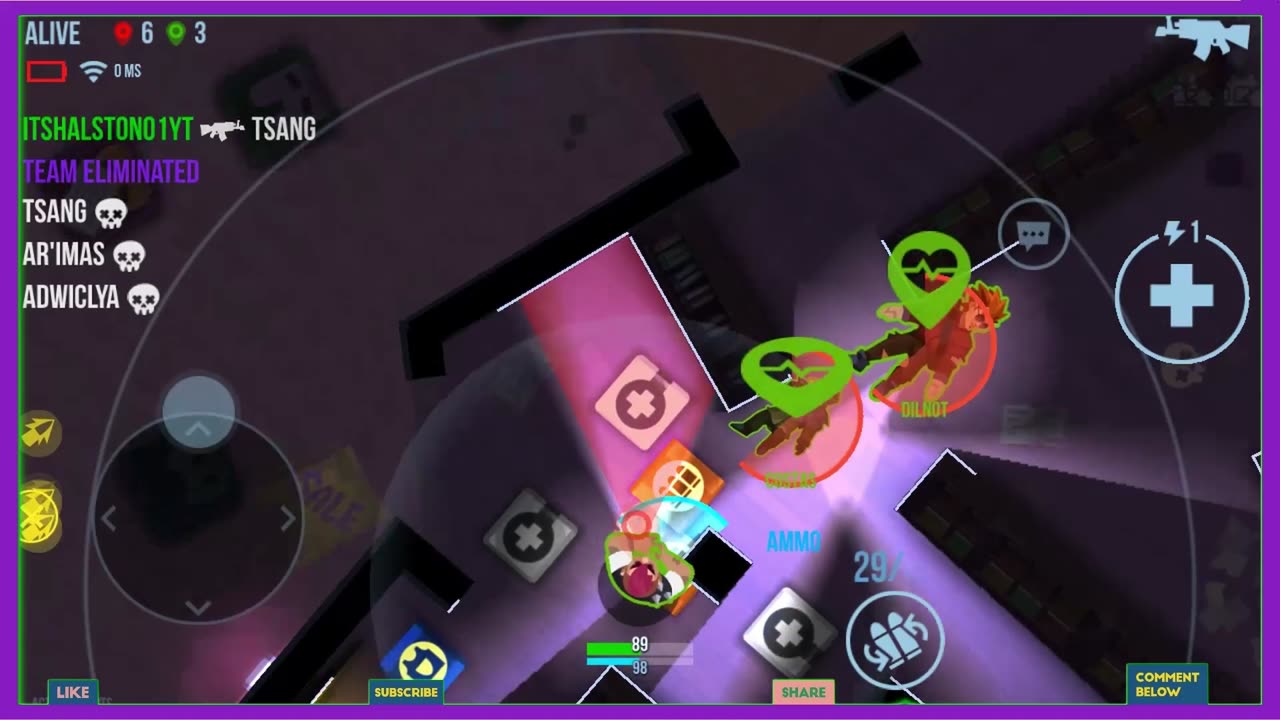 KILLING ENEMY SOLO WHILE SAVING SQUARD #bulletecho