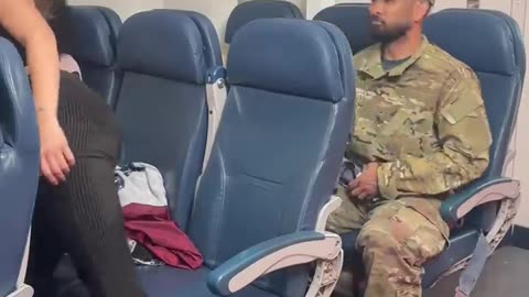 She did this on a plane