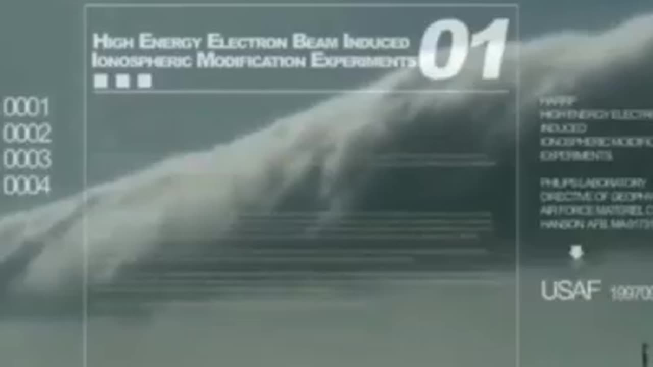 chemtrail weather modification