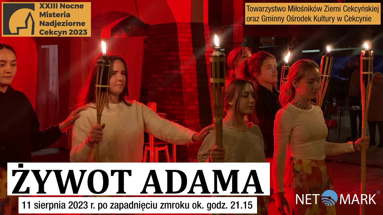ŻYWOT ADAMA - Nocne Misteria Nadjeziorne Cekcyn 2023
