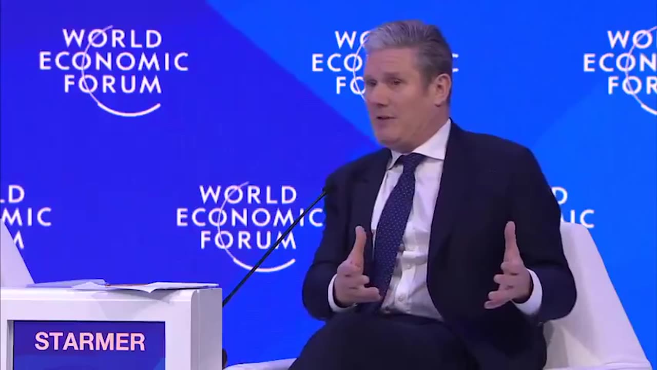 Keir Starmer—the UK's new PM—World Economic Forum