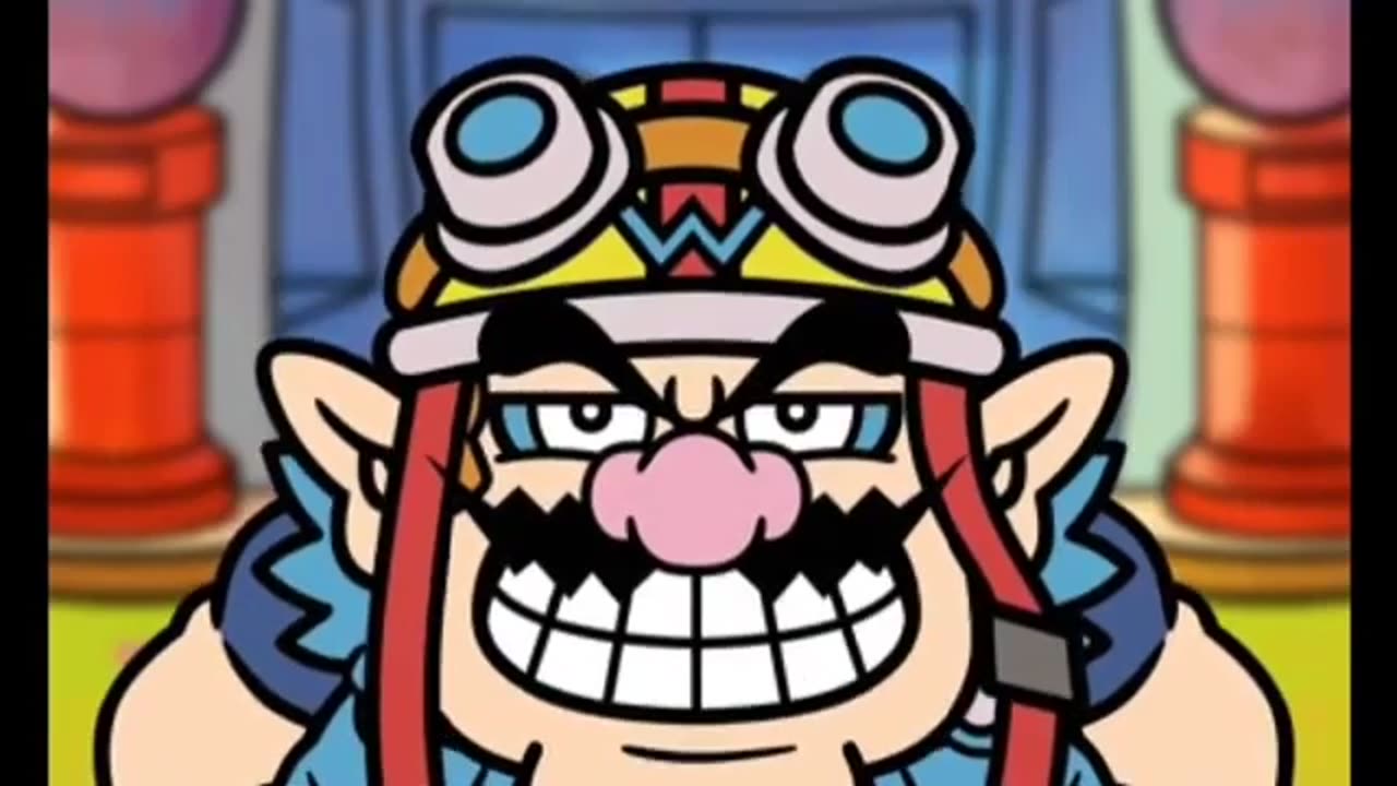 wario tries to run off with the money