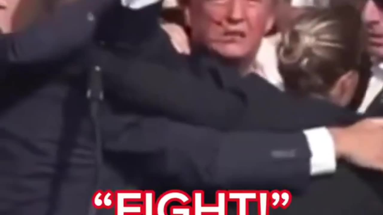 Trump saying Fight