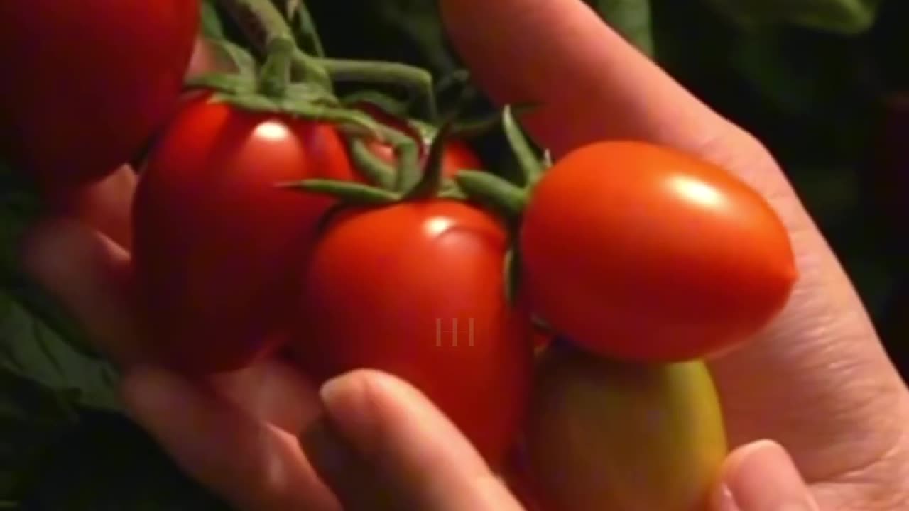 One organic tomatoe out shines 9 normal ones.