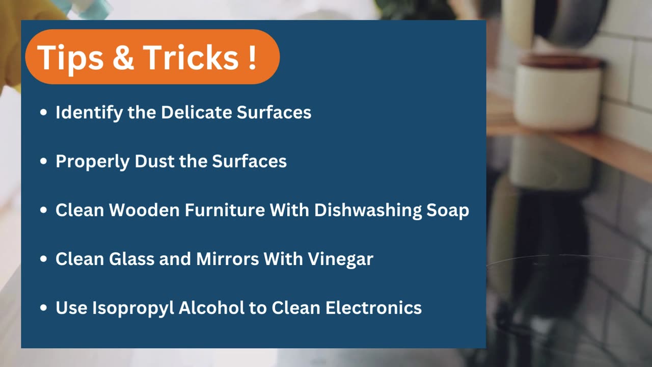 How To Clean Delicate Surfaces In Your Home Safely