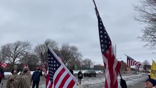 Breaking: BUFFALO: Freedom Convoy supporters