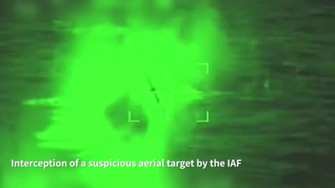 Attached is a video of an interception of a UAV by the IAF earlier today: