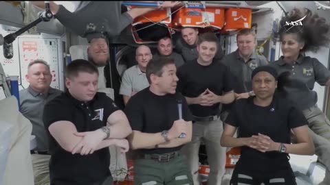 NASA's SpaceX Crew-8 prep for return trip, give ISS farewell remarks