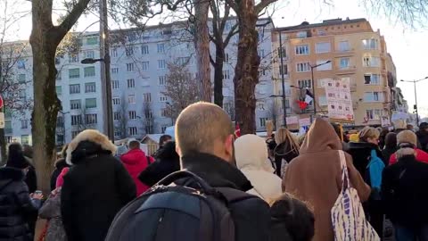 Manifestation Annecy le 18 12 2021