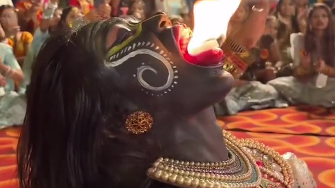 "Unleash the power of Mahakali in this thrilling video! 🌟🔥 #Mahakali #Goddess #DivinePower"