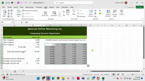 Excel- level 02- Chapter 05 Assessment 04