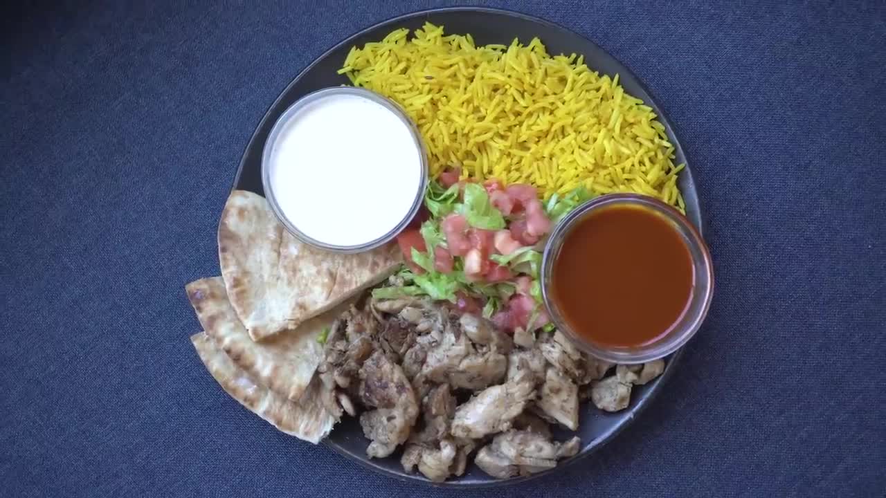 The Halal Guys style Chicken & Rice everyone should know how to make