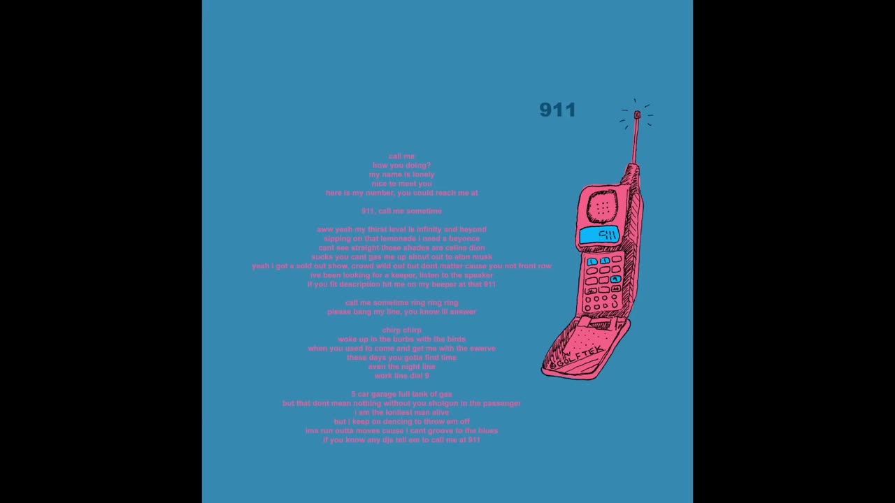 Tyler, The Creator - 911 / Mr. Lonely