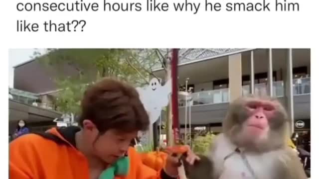 He saw an opportunity and just smash it๐