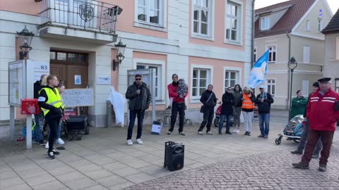 Loitz: Rede von Mario 26-03-2022