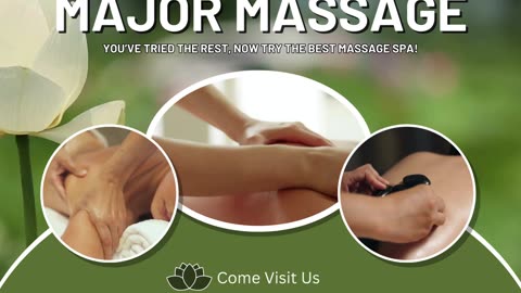 Enjoy the good life. Enjoy an Asian massage💮