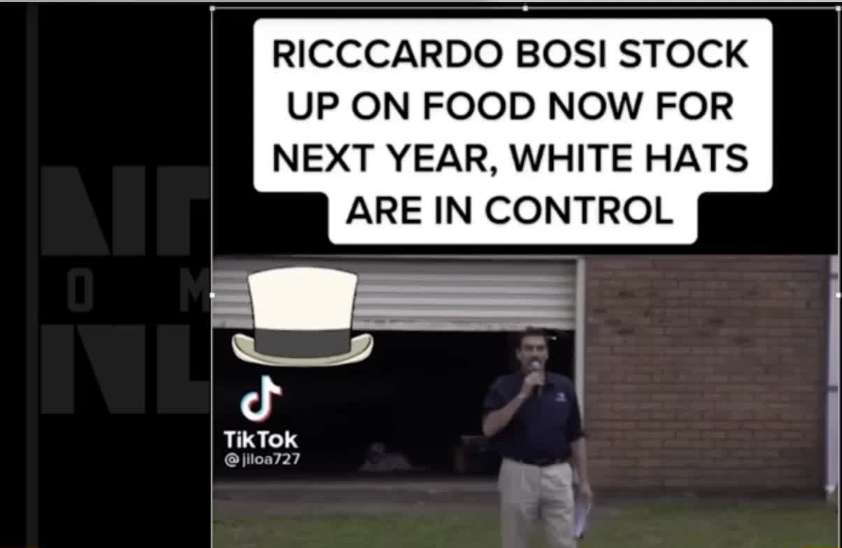 Riccardo Bosi Knows Something - Stock Up!