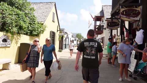 TRAILER : UNCUT AF Peaceful Flag-Waving Triggers A Lib (St. Augustine, FL)