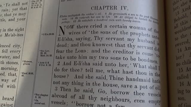 God through elisha liberates two slaves