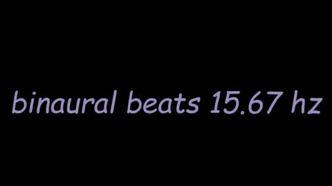 binaural beats 15 67 hz