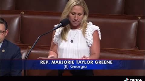 MARJORIE TAYLOR GREENE DESTROYS NANCY PELOSI IN FIREY SPEECH